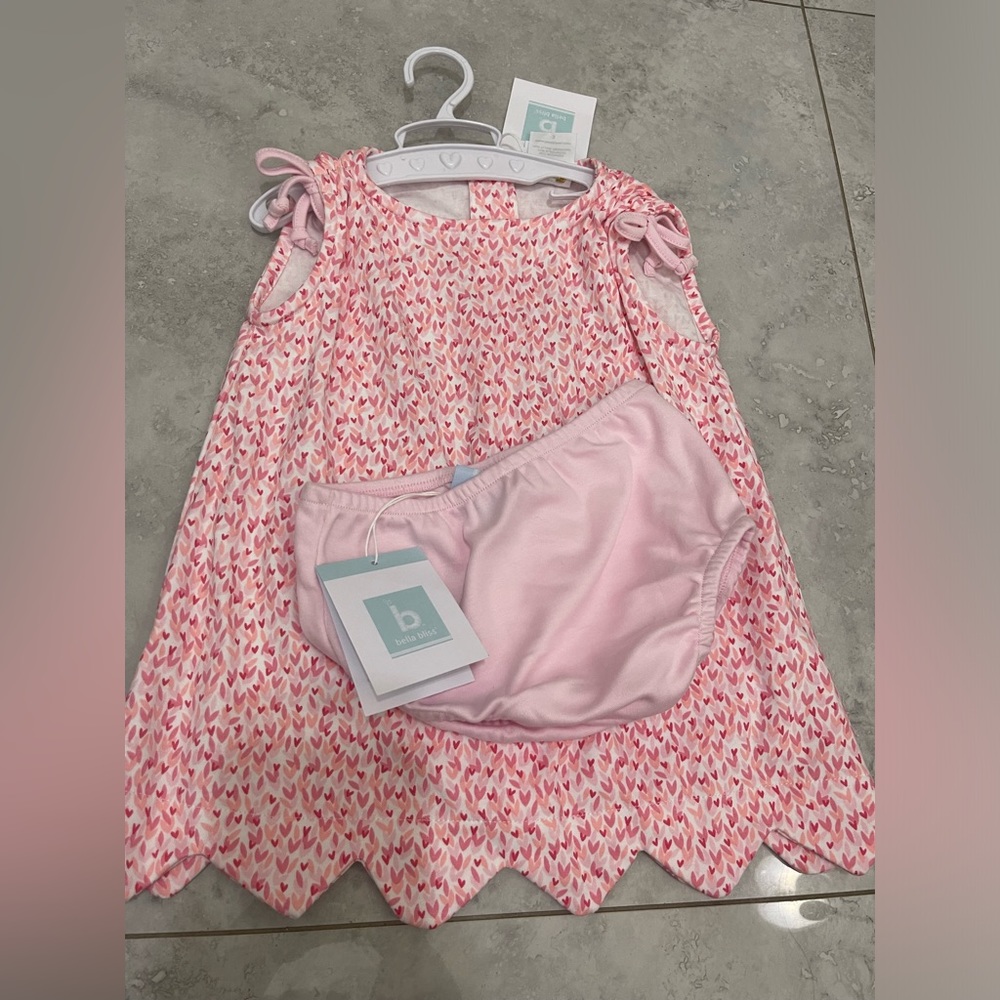 Bella Bliss Pima Sally Swing Set - Love letters